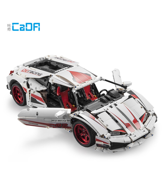 CaDA C61018 Lamborghini Huracan LP610-4 Super Coche Bloques de Construcción de Juguete Set