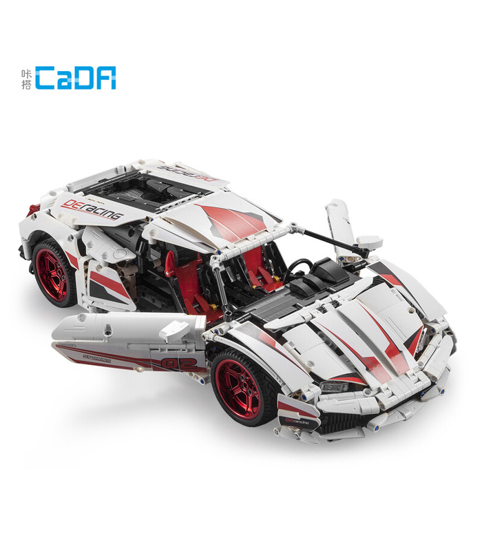 CaDA C61018ランボルギーニHuracan LP610-4スーパーカービルブロック玩具セット