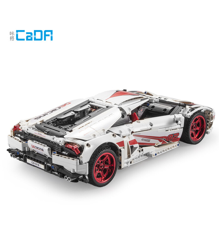 CaDA C61018 Lamborghini Huracan LP610-4 Super Car Building Blocks Toy Set