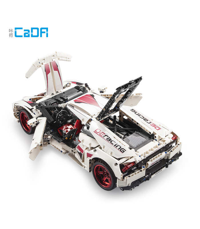 CaDA C61018ランボルギーニHuracan LP610-4スーパーカービルブロック玩具セット