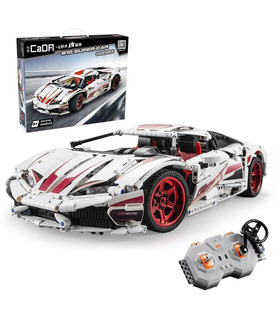 CaDA C61018W Lamborghini Huracan LP610-4 Moteur Edition de Blocs de Construction Jouets Jeu