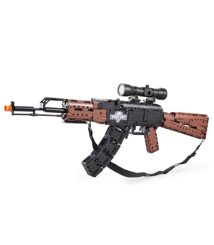 CaDA C61009 de Asalto AK-47 Rifle de Bloques de Construcción de Juguete Set