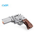CaDA C81011 Revólver, Pistola de Bloques de Construcción de Juguete Set