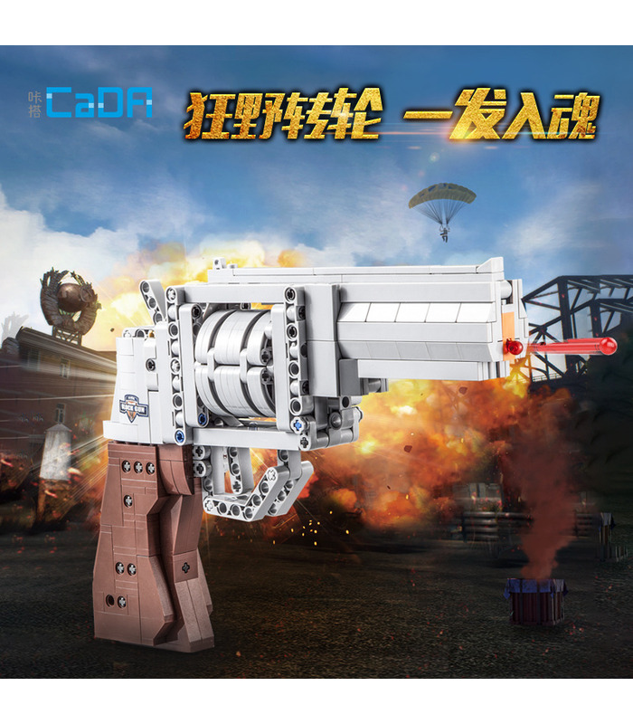CaDA C81011 Revolver Gun Building Blocks Spielzeugset