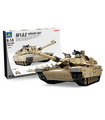 KAZI M1A2 Abrams Panzerhummer 2-in-1-Spielzeugbausatz für militärische Bausteine