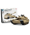 KAZI M1A2 Abrams Tank Hummer 2-in-1 Military Building Blocks Toy Set
