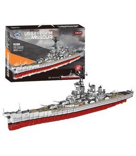 XINGBAO 06030 Das Missouri Battleship Building Bricks Toy Set