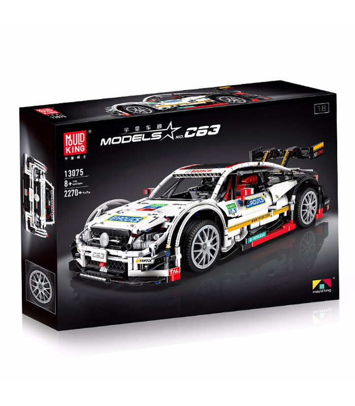 MOULD KING 13075 AMG C63 DTM Sport Racing Car Building Blocks Toy Set