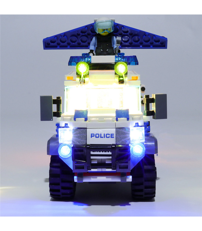 Kit d'éclairage Pour le Ciel de la Police Diamond Heist Set de projecteurs à LED 60209