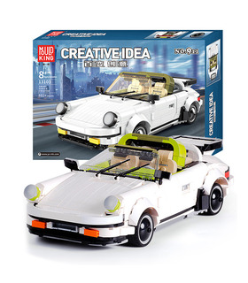 MOLD KING 13103 Porche 911 Targa Creative Idea 빌딩 블록 장난감 세트