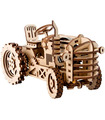 ROKR 3D Puzzle Movable Tractor Wooden Building Toy Kit