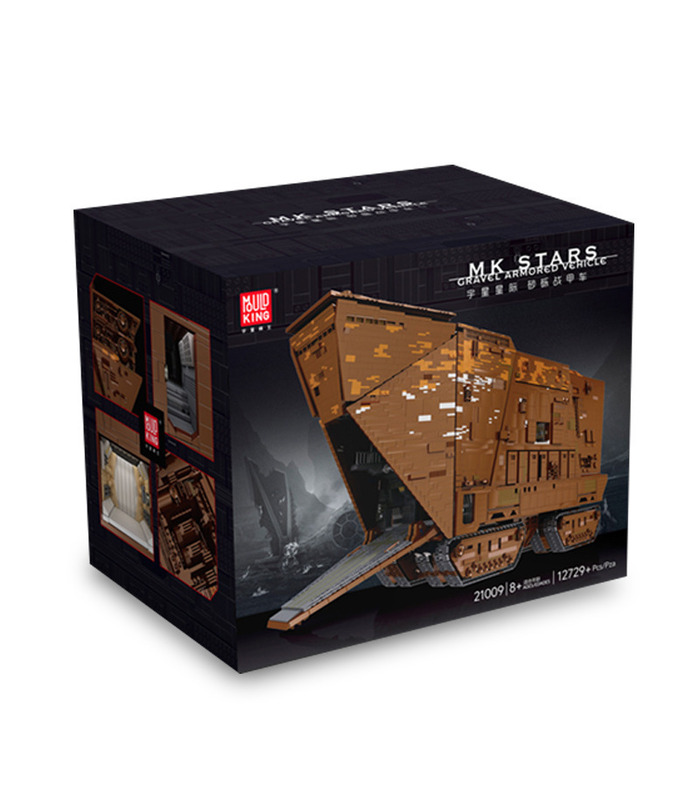MOULD KING 21009 UCS Sandcrawler Star Wars Remote Control Building Blocks Toy Set