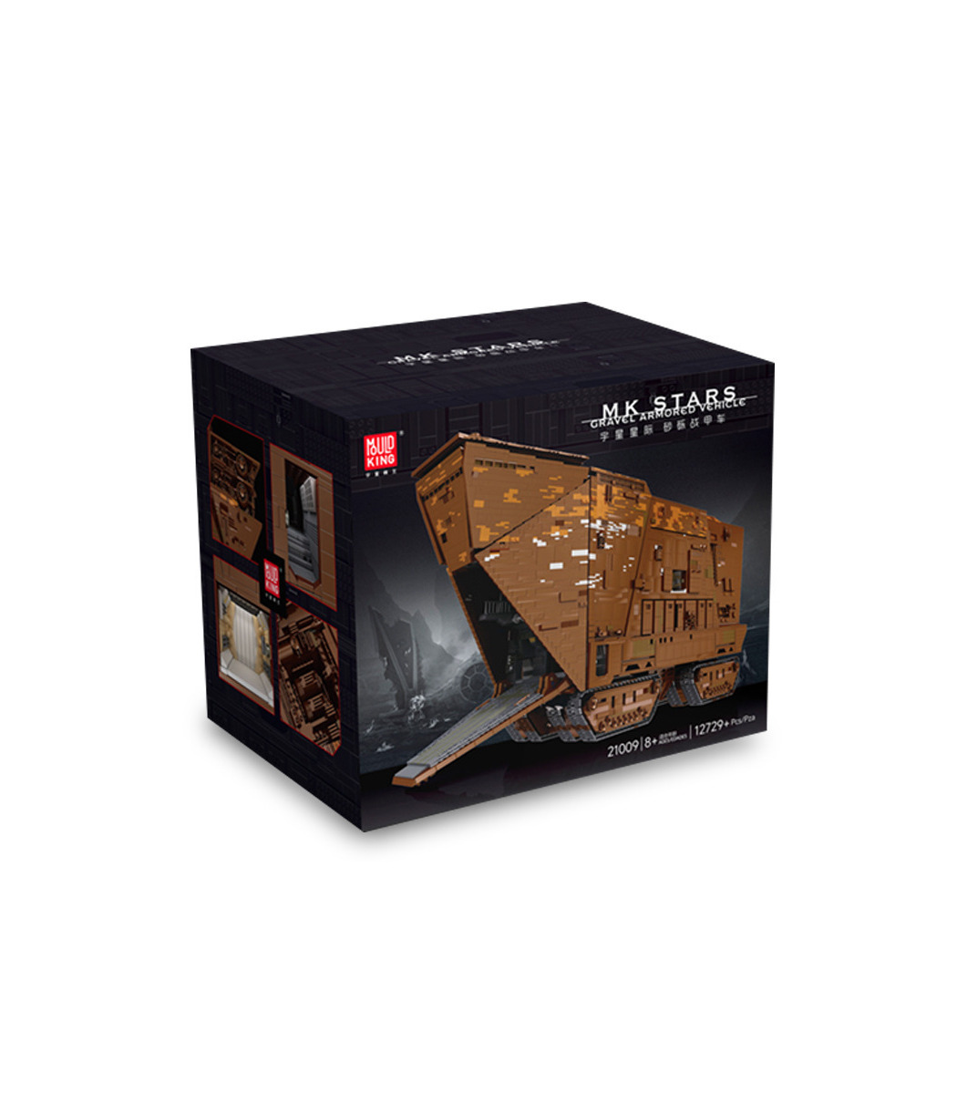 MOLDE REY 21009 UCS Sandcrawler de Star Wars Control Remoto Bloques de Construcción de Juguete Set