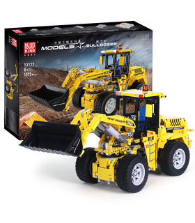 MOULD KING 13122 Volvo L350F Wheel Loader Bulldozer Building Blocks Toy Set