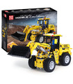 MOULD KING 13122S Volvo L350F Wheel Loader Bulldozer Building Blocks Toy Set