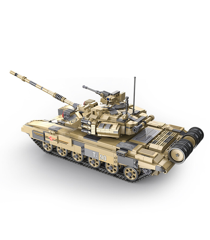 CaDA C61003 T90 탱크 T-90 빌딩 블록 장난감 세트