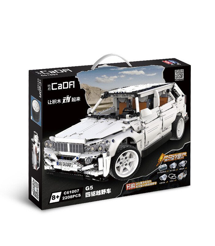 CaDA C61007 G5 SUV 4WD Véhicule Hors Route Blocs de Construction Jouets Jeu