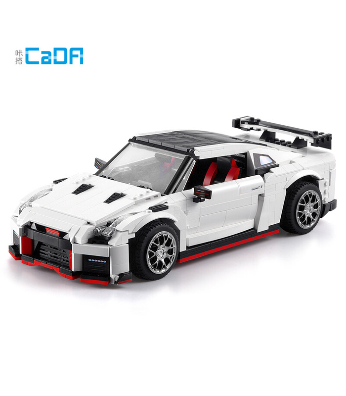 CaDA C61020 GTR R35 레이싱 카 빌딩 블록 장난감 세트