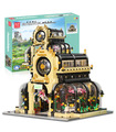 MOULD KING 16019 Botanical Garden Nova Town Building Blocks Toy Set