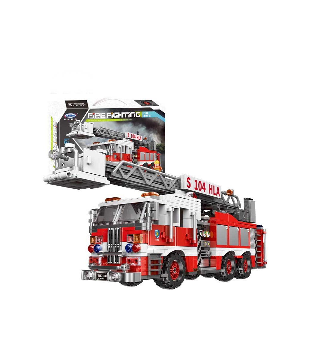 XINGBAO03031梯子消防火建材用煉瓦の玩具セット