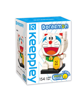 Keeppley Doraemon A0111 Lucky QMAN 빌딩 블록 장난감 세트