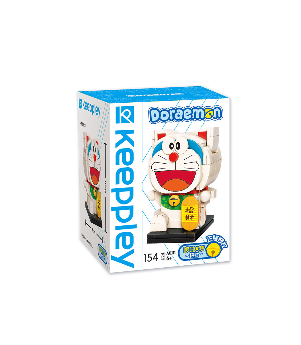 Keeppley Doraemon A0111 de la Chance QMAN Blocs de Construction Jouets Jeu