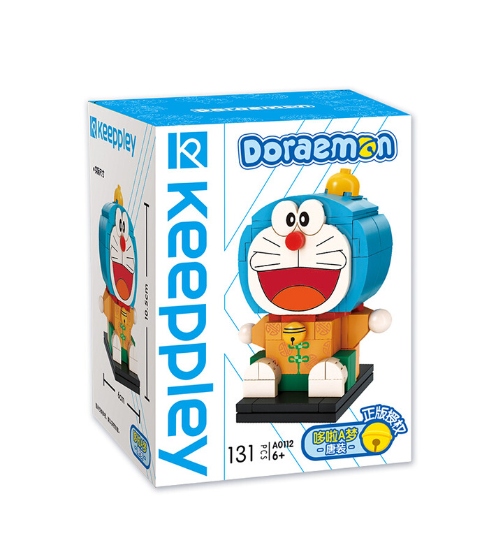 Keeppley Doraemon A0112 Tang Traje de QMAN Bloques de Construcción de Juguete Set