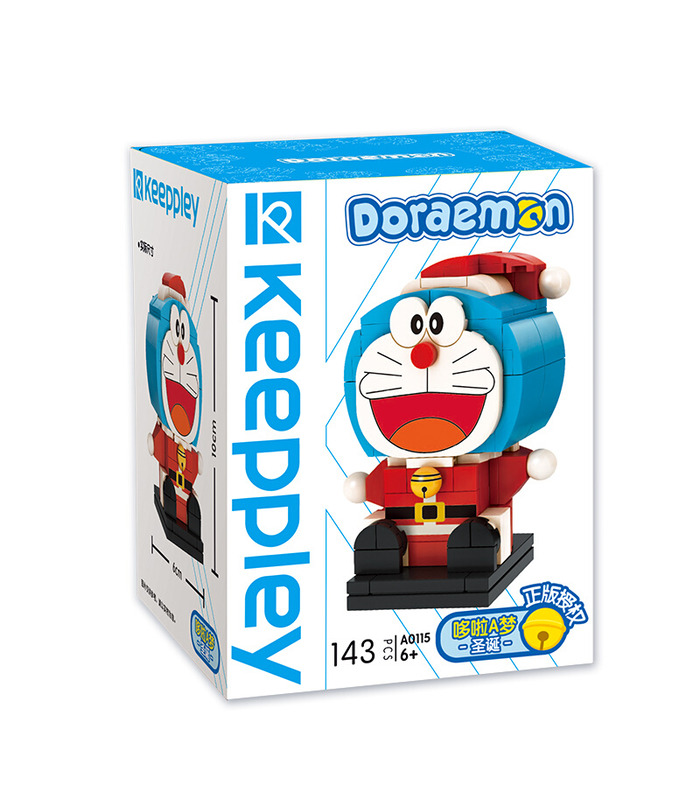 Keeppley Doraemon A0115 Christmas QMAN Building Blocks Toy Set