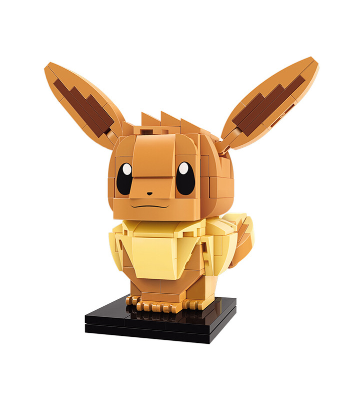 Keeppley Ppokemon A0102EeVee Qmanビルブロック玩具セット