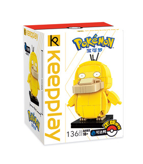 Keeppley Ppokemon A0103 Psyduck Qman 빌딩 블록 장난감 세트