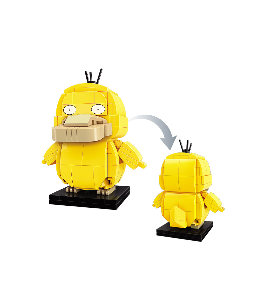 Keeppley Pokemon A0103 Psyduck Qman Building Blocks Toy Set