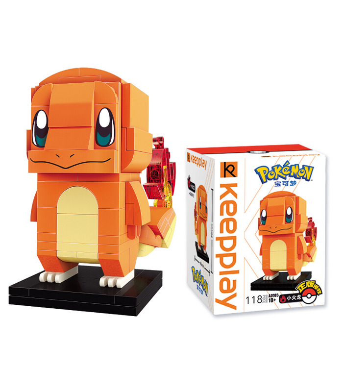 Keeppley Ppokemon A0105Charmander Qmanビルブロック玩具セット