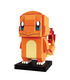 Keeppley Ppokemon A0105Charmander Qmanビルブロック玩具セット