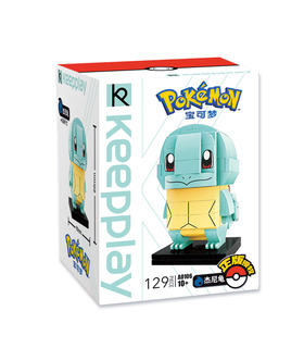 Keeppley Ppokemon A0106Squirtle Qmanビルブロック玩具セット