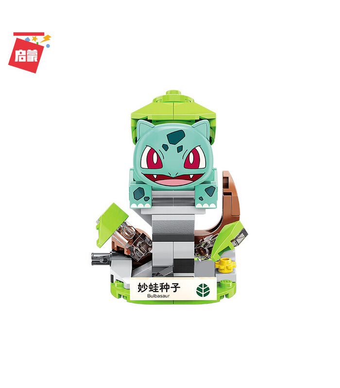 Keeppley Ppokemon B0104 Bulbasaur Qman Blocs De Construction Jouets Jeu
