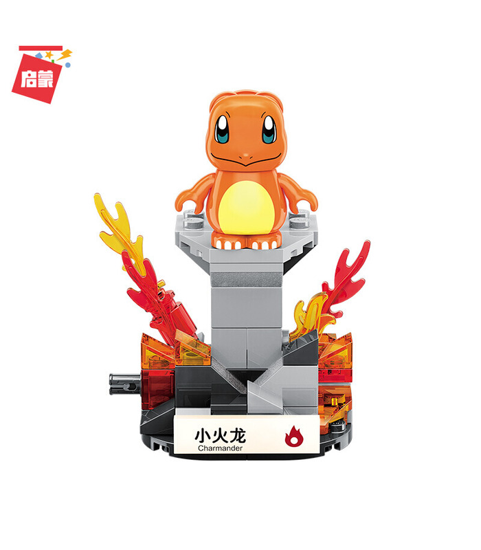 Keeppley Ppokemon B0105 Charmander Qman Building Blocks Toy Set