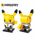 Keeppley Pokemon K20203 Pikachu COS Galaxy Qman Building Blocks Toy Set