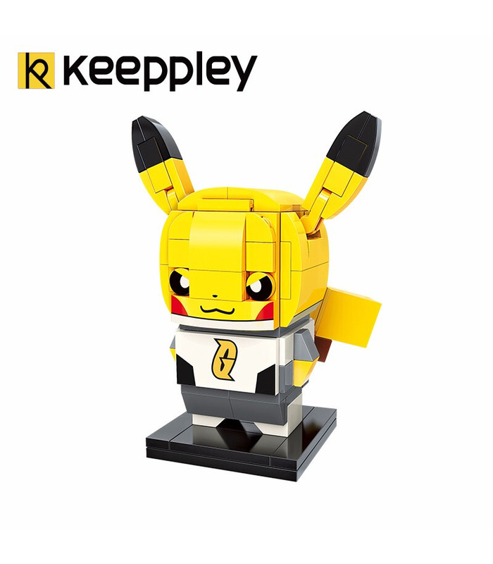 Keeppley Pokemon K20203 Pikachu COS Galaxy Qman 빌딩 블록 장난감 세트