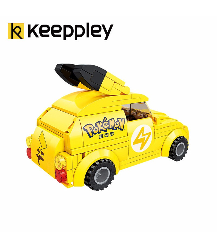 Keeppley Pokemon K20205 Pikachu Minicar Qman Building Blocks Toy Set