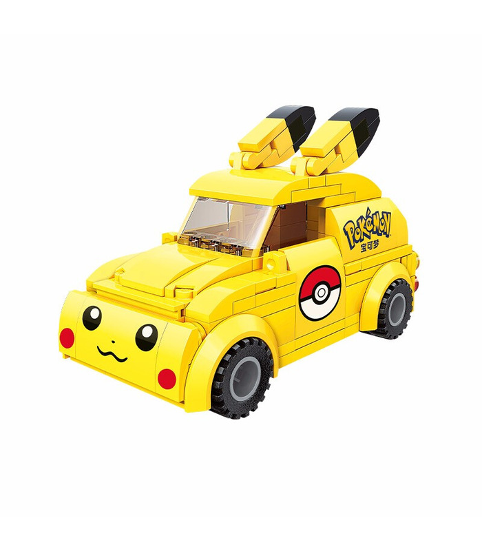 Keeppley Pokemon K20205 Pikachu Minicar Qman Building Blocks Toy Set