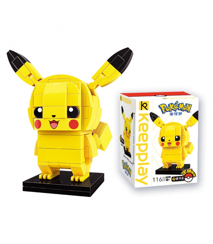 Keeppley Pokemon A0101 Pikachu Qman Bausteine Spielzeugset