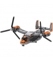 Custom Bell Boeing V-22 Osprey Building Bricks Toy Set 1725 Pieces