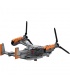 Custom Bell Boeing V-22 Osprey Building Bricks Toy Set 1725 Pieces