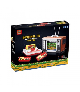 Super 18k K129 Contra TV-Spielekonsole Bausteine Spielzeugset