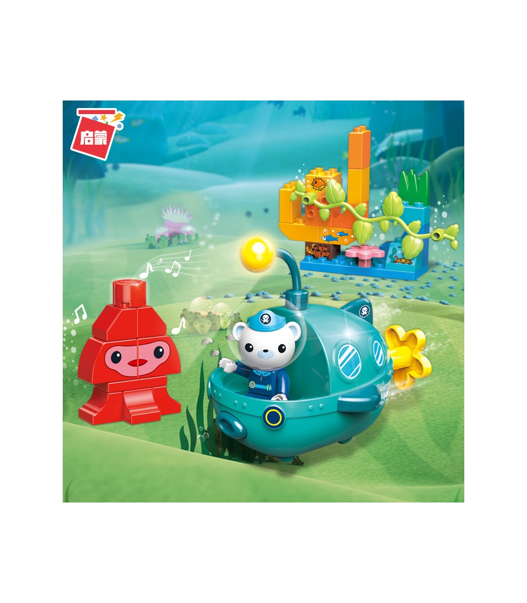 OCTONAUTS GUP-A Lattern Fish Boat Assembling Building Blocks Kids Toys 323pieces 