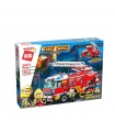 ENLIGHTEN 2807 Fire Command Truck Building Blocks Toy Set