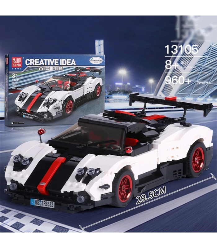 MOLDE REY 13105 Pagani Zonda Cinque Roadster Idea Creativa Bloques de Construcción de Juguete Set