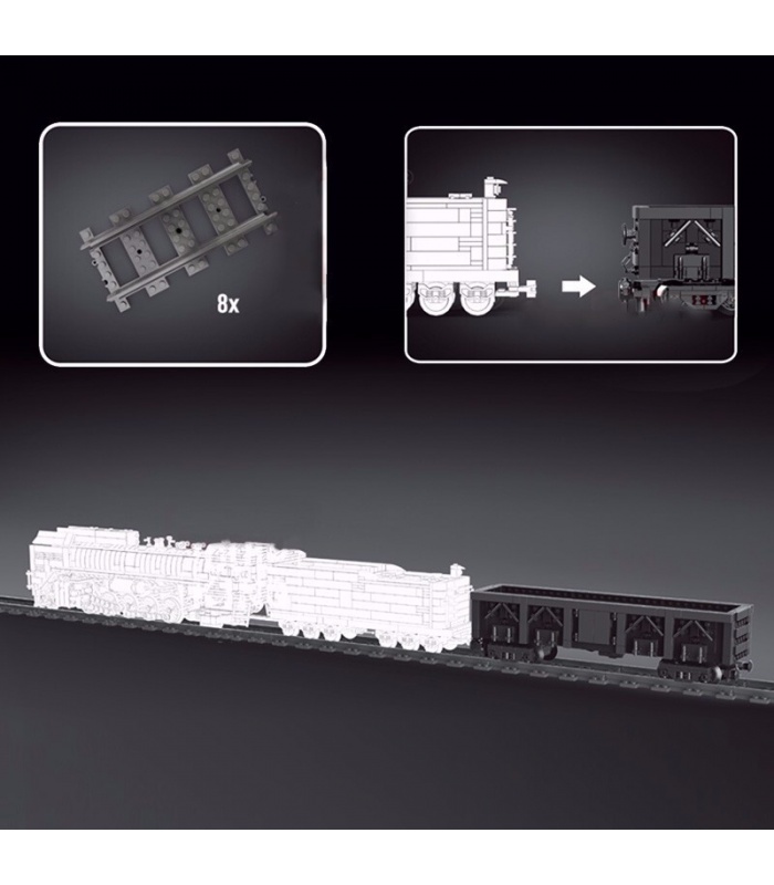 MOLDE REY 12003CX QJ Vapor Transporte de Bloques de Construcción de Juguete Set