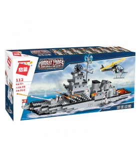 ENLIGHTEN 112 Warship Building Blocks Toy Set