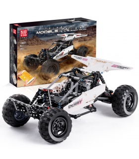 MOULD KING 18001 RC Buggy Desert Racing Remote Control Building Blocks Toy Set